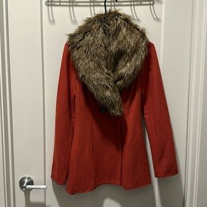 Ark & Co jacket with fur collar